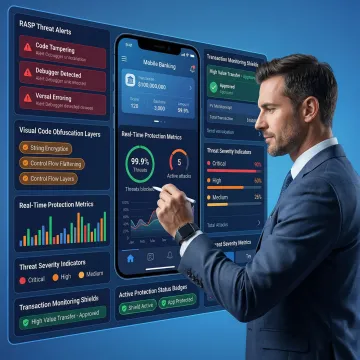 Multi-layer RASP and static protection for a BFSI mobile banking application