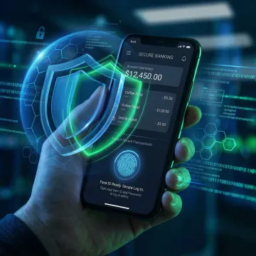 Mobile banking app protected by multi-layered anti-tampering and anti-debugging security shield