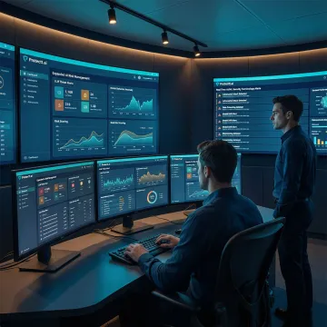 Enterprise AI risk management platform dashboard monitoring LLM deployments in production
