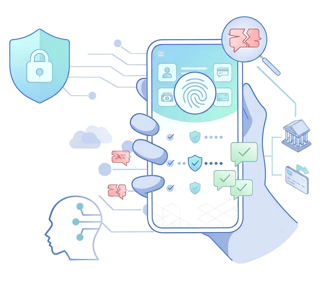 SMS Spoofing Threat Mitigation for Mobile Banking Apps and Financial Service Platforms