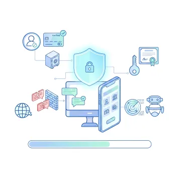 Step-by-step SMS spoofing mitigation process for a mobile banking application