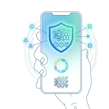 Five-step agentic AI prompt injection mitigation workflow displayed on a security operations dashboard