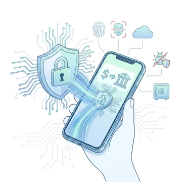 Runtime self-protection actively monitoring and blocking threats inside a mobile banking app