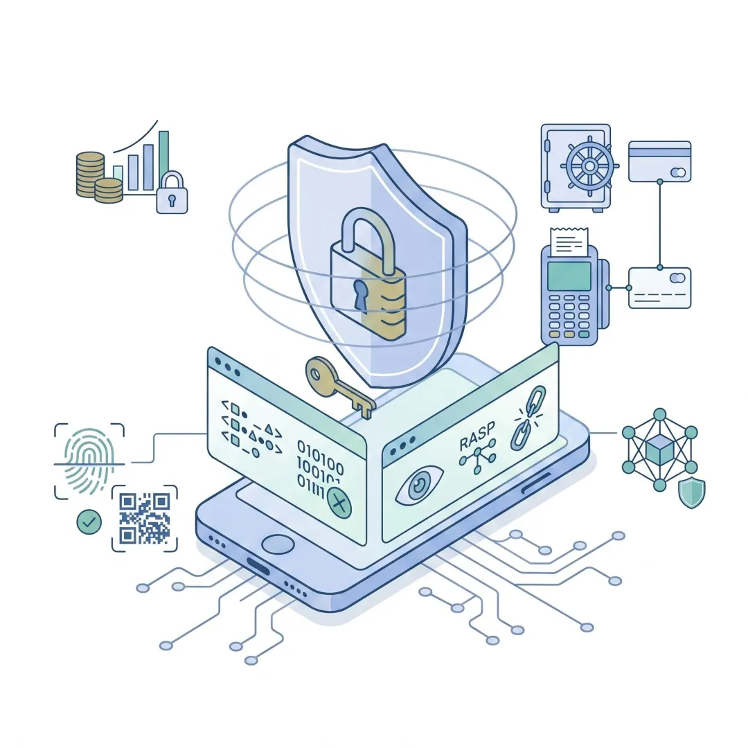 Mobile App Shielding with Multi-Layer RASP and Static Protection for BFSI Applications