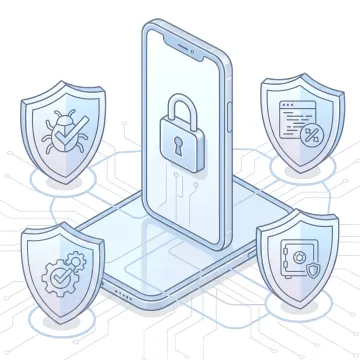 Security engineers implementing RBI DPSC compliance steps on a mobile banking platform