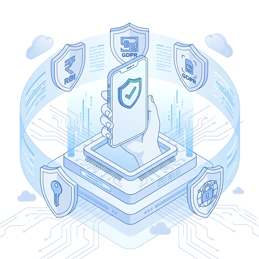 Mobile Banking Application Security Platform for RBI SEBI and GDPR Compliance