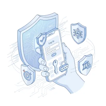 Red team security engineer analyzing vulnerability findings on a BFSI mobile application