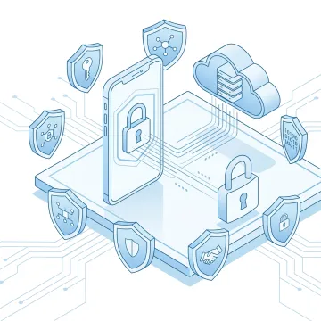 RASP runtime protection architecture diagram for a fintech mobile application