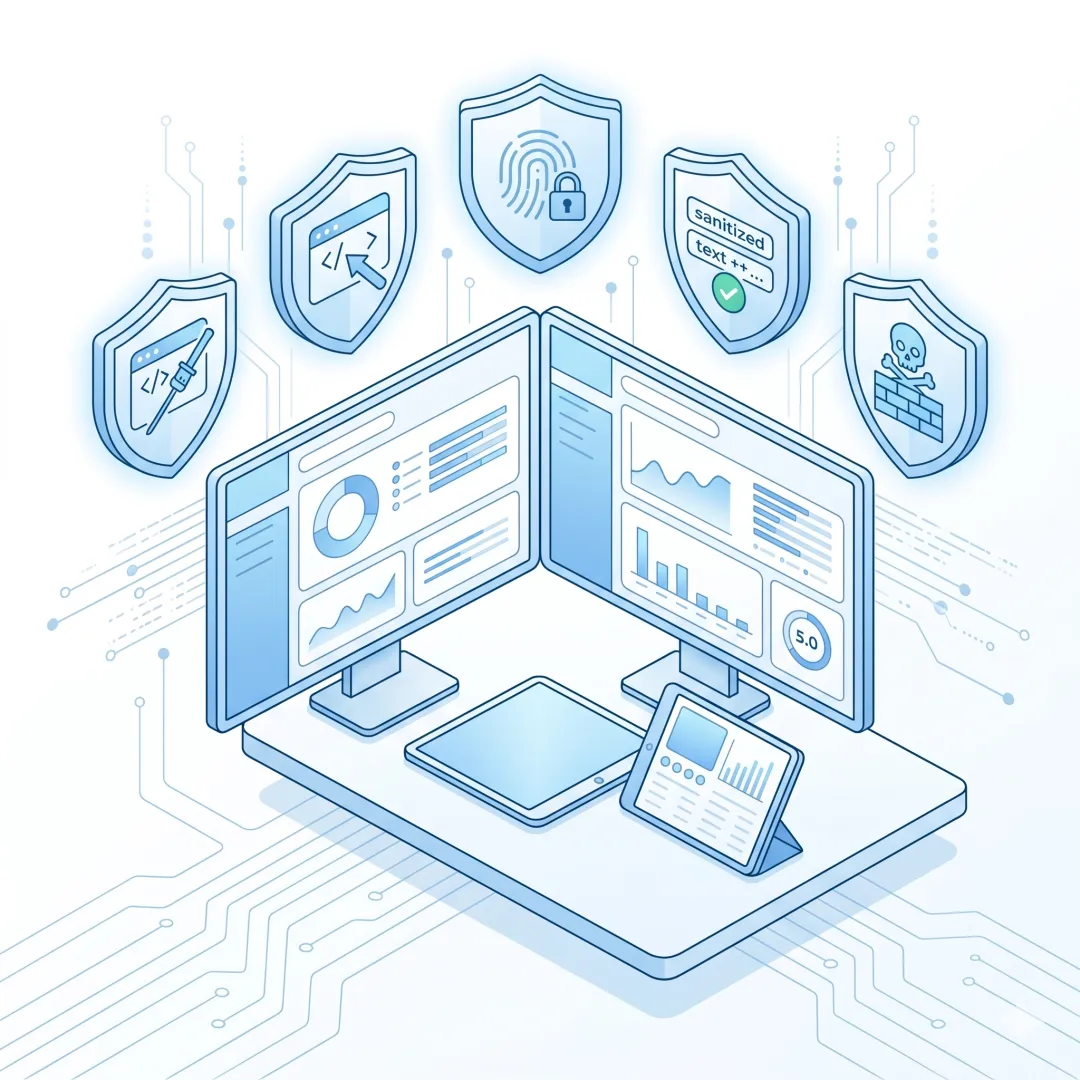 Security engineer monitoring LLM threat intelligence dashboard for AI application protection