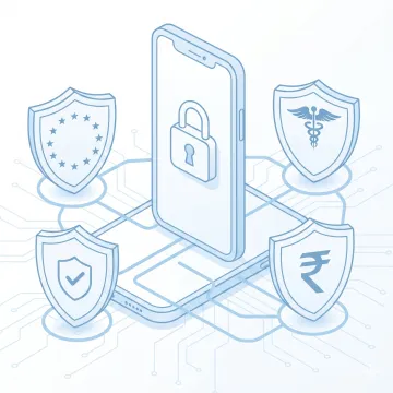 Secure mobile payment authentication flow with SMS spoofing prevention on a smartphone