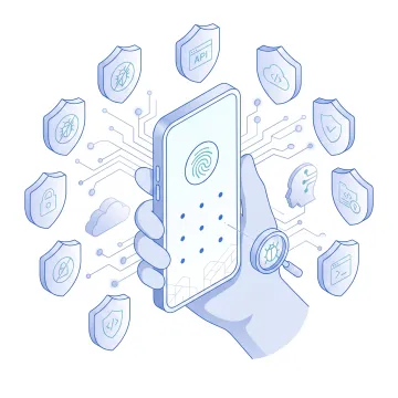 BFSI mobile app security shield protecting banking application against OWASP vulnerabilities