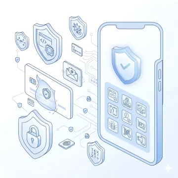 RASP solution dashboard showing real-time threat detection for a banking mobile app