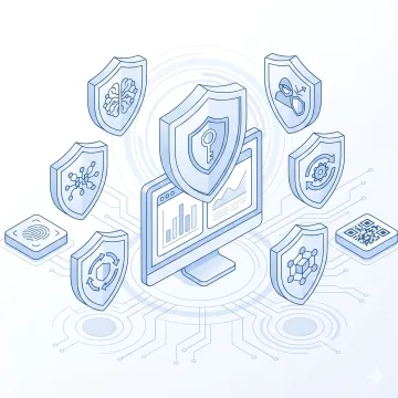 AI security engineer monitoring autonomous AI agent activity on a security operations console
