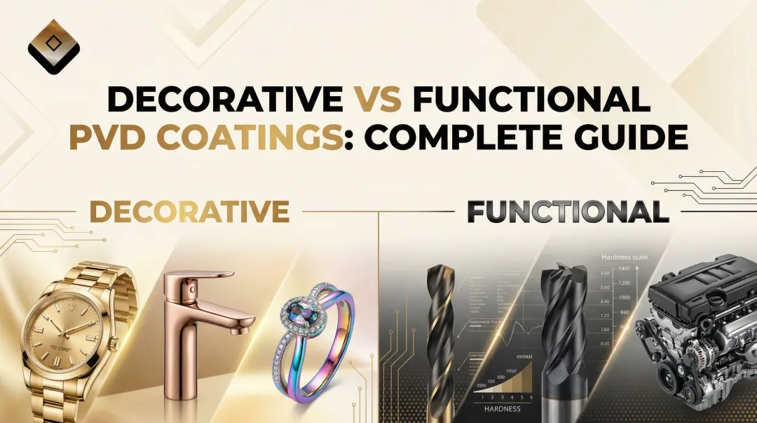 Decorative vs Functional PVD Coatings: Complete Guide