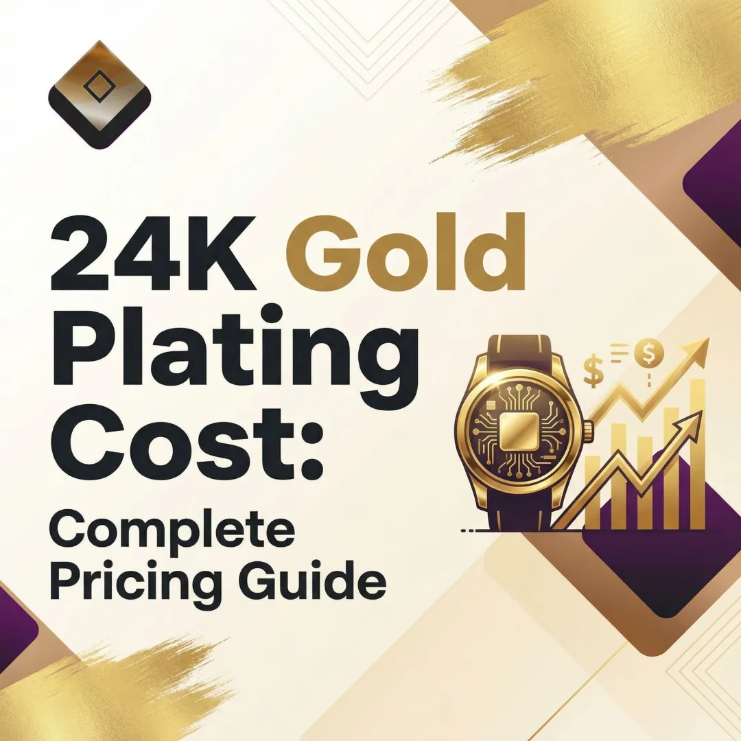 24K Gold Plating Cost: Complete Pricing Guide