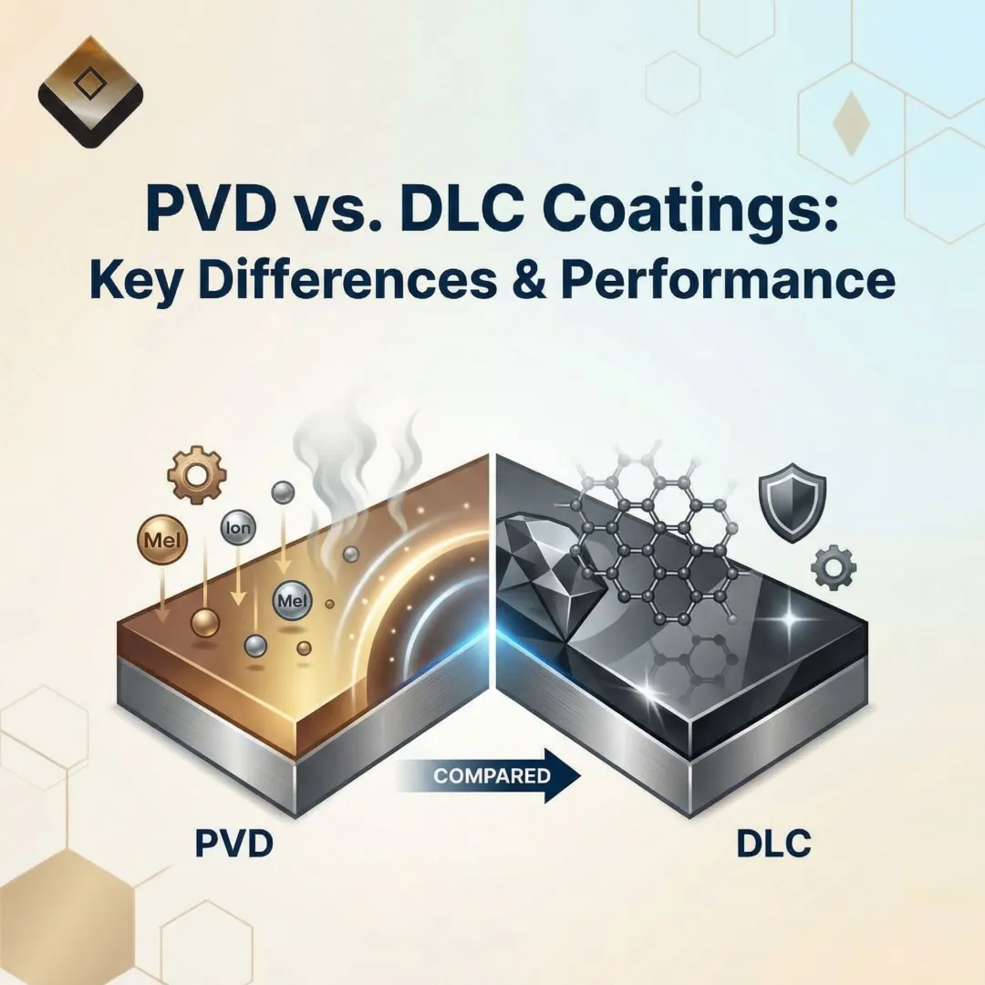 PVD vs. DLC Coatings: Key Differences & Performance