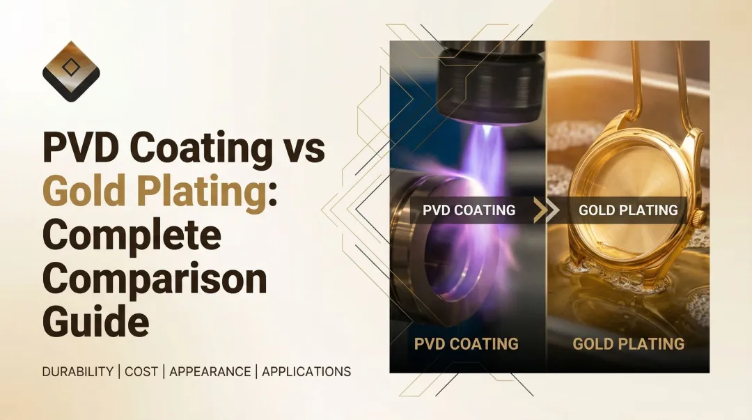 PVD Coating vs Gold Plating: Complete Comparison Guide