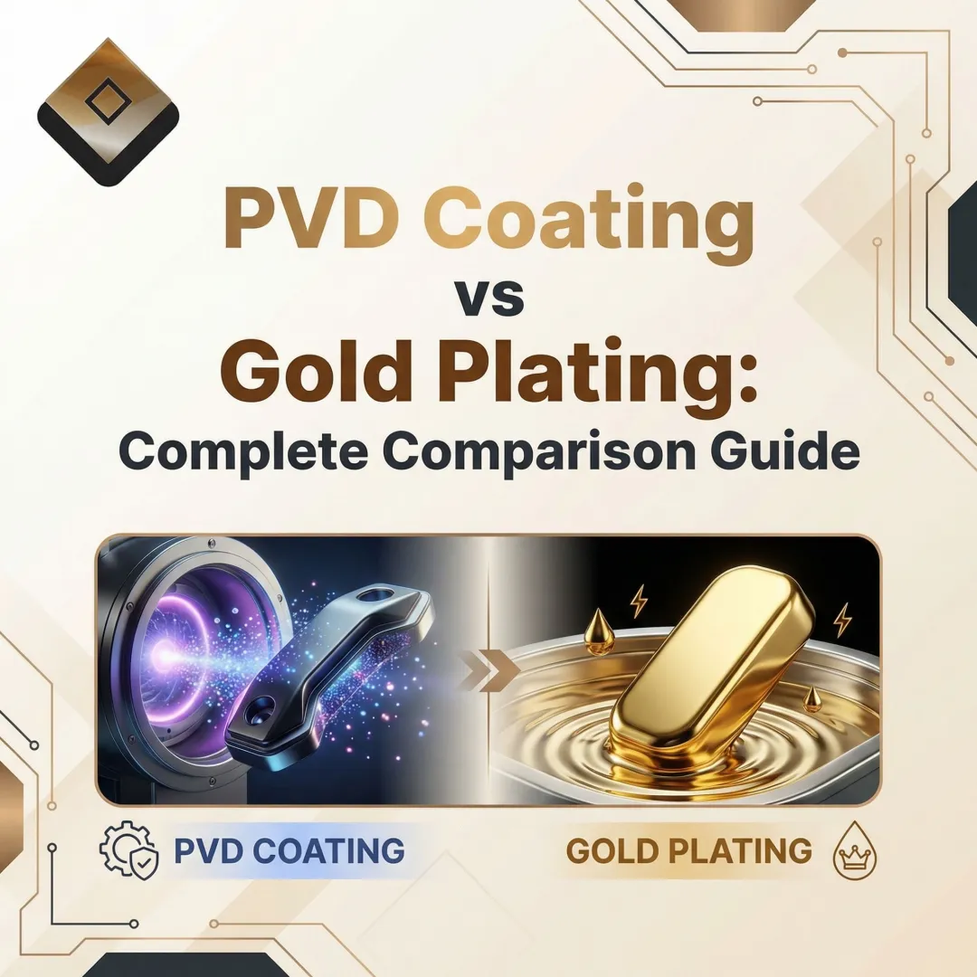 PVD Coating vs Gold Plating: Complete Comparison Guide