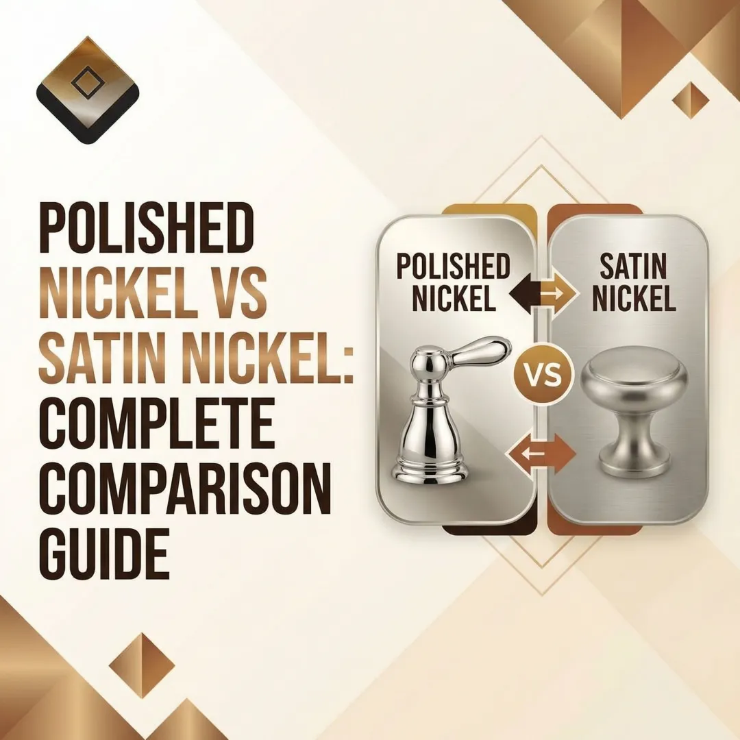 Polished Nickel vs Satin Nickel: Complete Comparison Guide