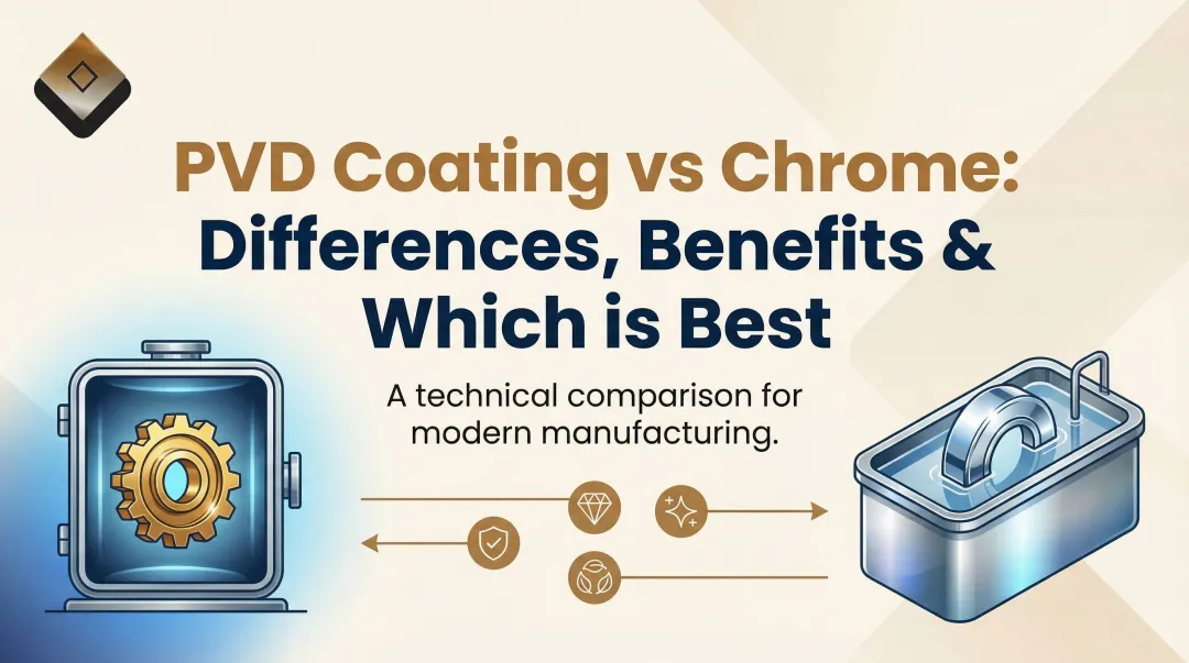 PVD Coating vs Chrome: Differences, Benefits & Which is Best