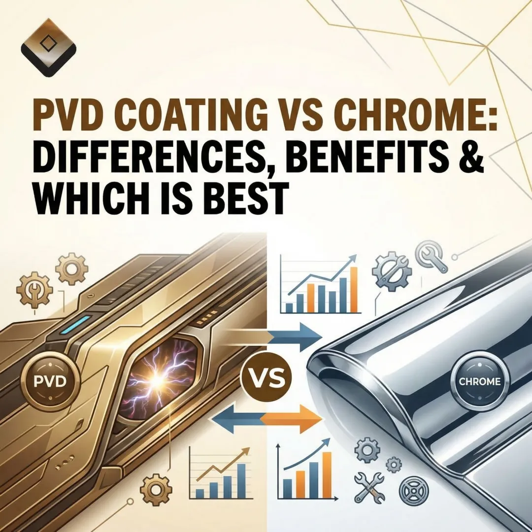 PVD Coating vs Chrome: Differences, Benefits & Which is Best