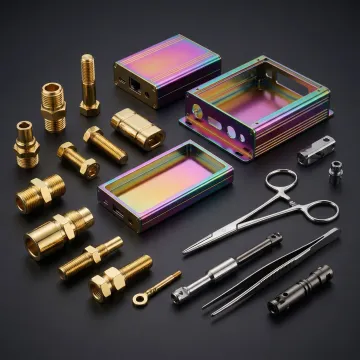 Precision-coated industrial components for electronics and medical devices