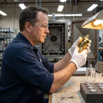 Luxury Electroplate Perfume Bottles — Elegant & Durable
