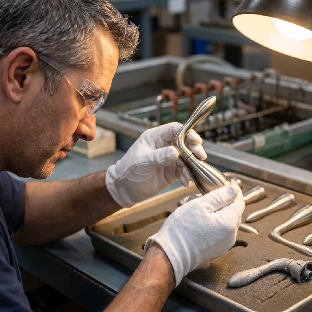 Brushed Nickel Metal Finish — Application & Services