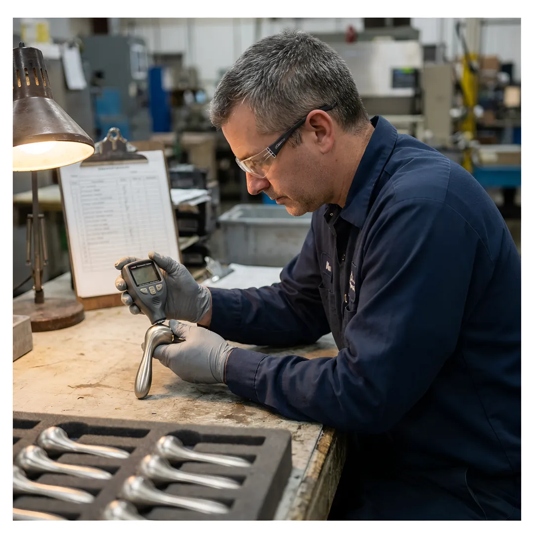 Zinc nickel plating quality control and specification testing process