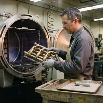 PVD coating chamber with TiCN deposition process