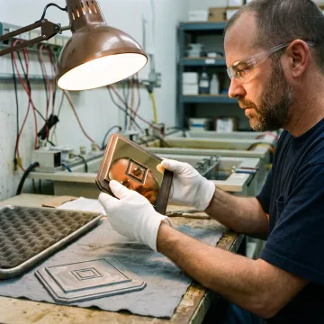 Custom Polished Brass Plaques — Premium Finish