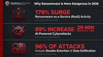 Three ransomware threat trends in 2026 RaaS AI and double extortion statistics