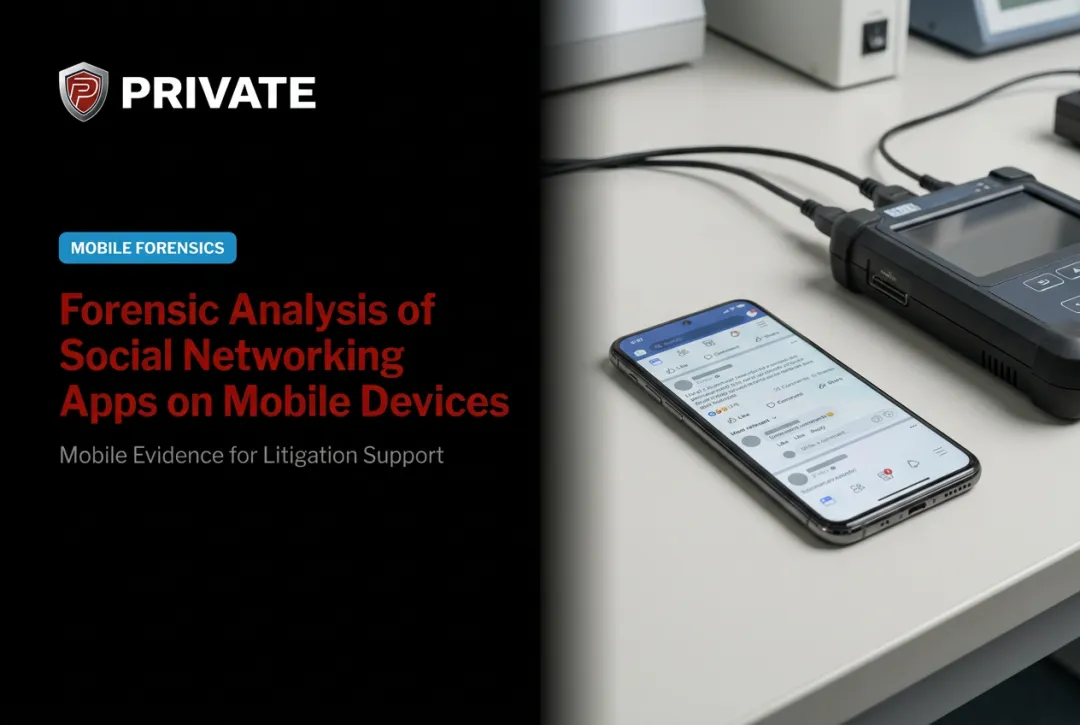 Forensic Analysis of Social Networking Apps on Mobile Devices