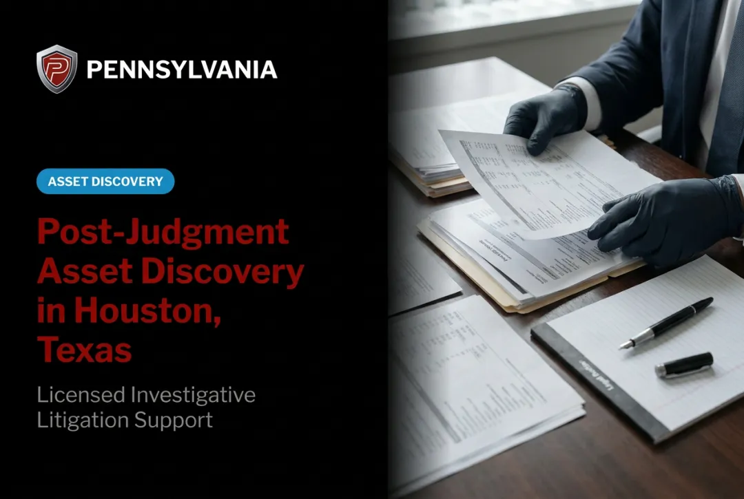 Post-Judgment Asset Discovery in Houston, Texas