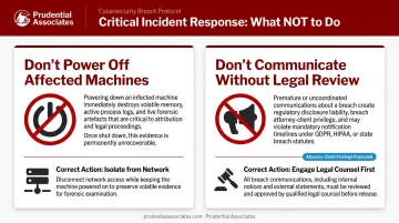 Two critical incident response errors powering off machines and premature public communication