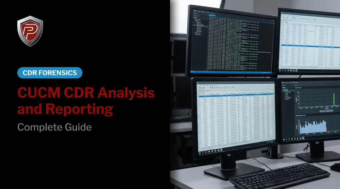 CUCM CDR Analysis and Reporting: Complete Guide