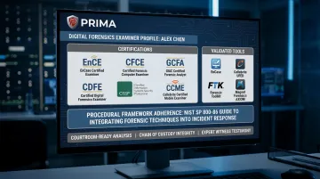 Digital forensics expert certifications and validated tools meeting Daubert court standards