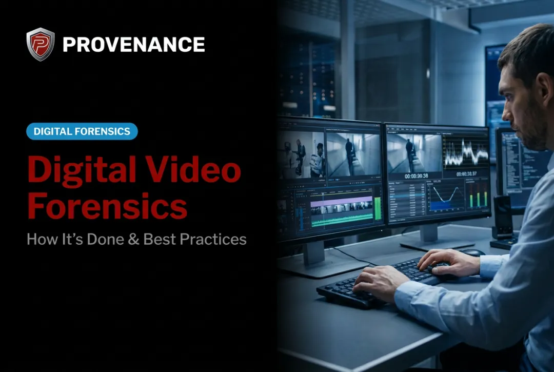 Digital Video Forensics: How It's Done & Best Practices