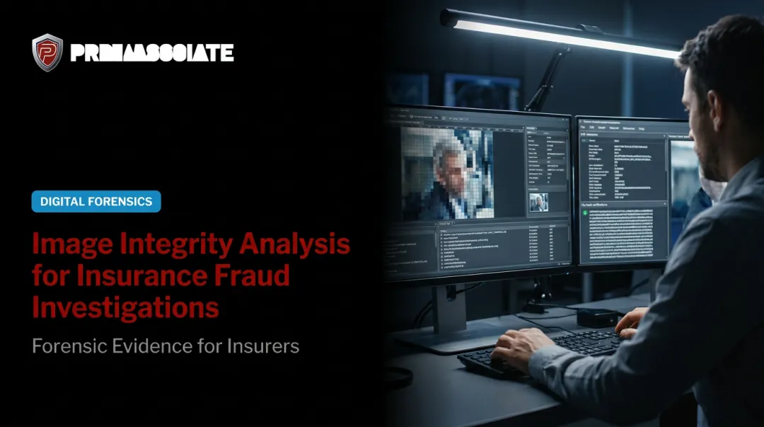 Image Integrity Analysis for Insurance Fraud Investigations