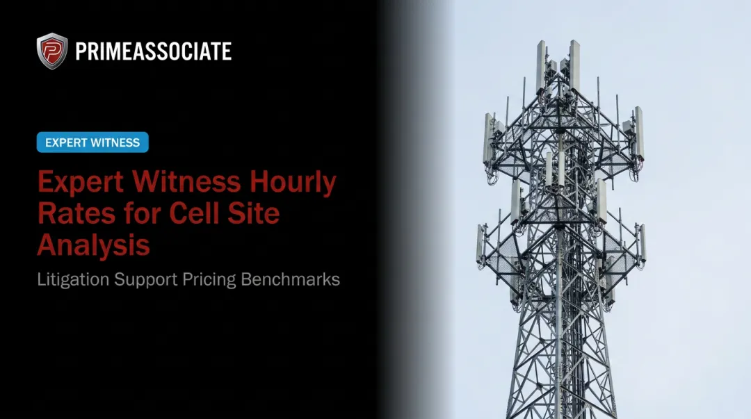 Expert Witness Hourly Rates for Cell Site Analysis