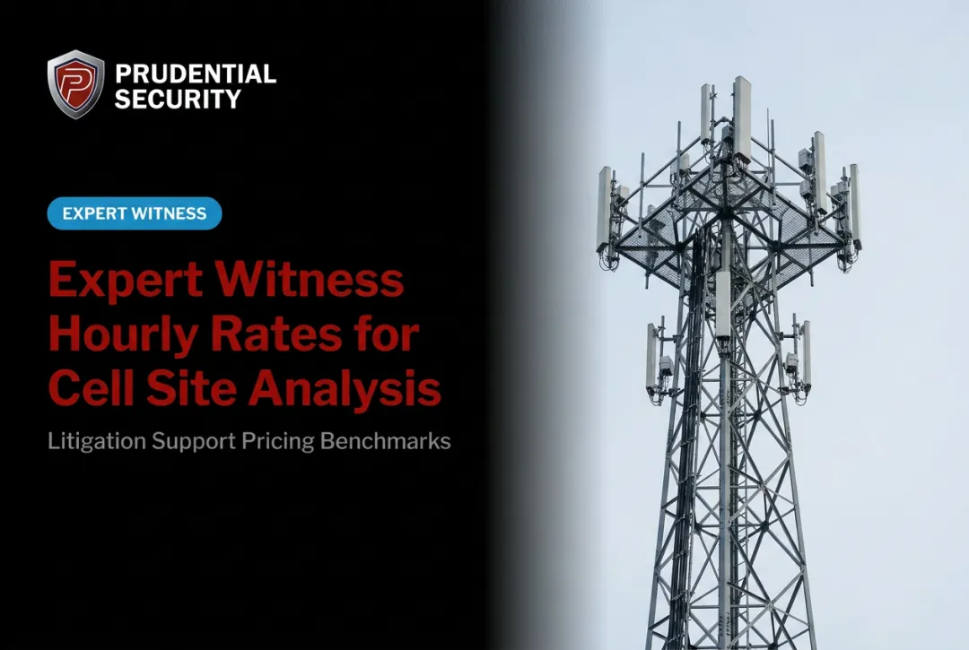 Expert Witness Hourly Rates for Cell Site Analysis