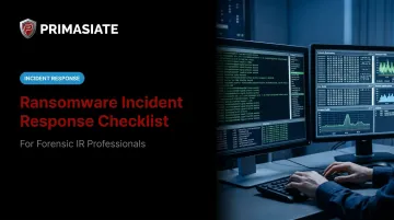 Ransomware Incident Response Checklist