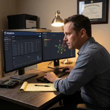 Dark web intelligence dashboard and security tools