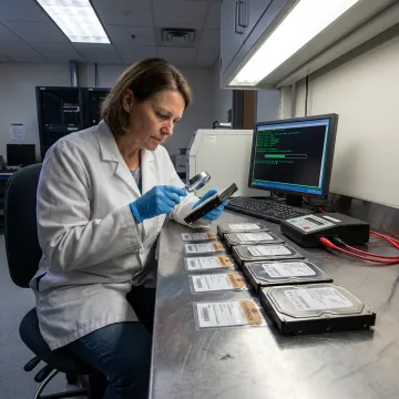 Forensic RAID data recovery workstation
