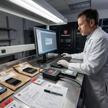 Forensic imaging and evidence preservation process