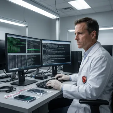 Email forensic analysis workstation