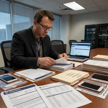 Expert witness preparing digital evidence exhibits