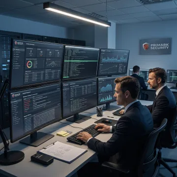 Incident response team reviewing cyberattack timeline