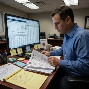 Asset search investigation workflow