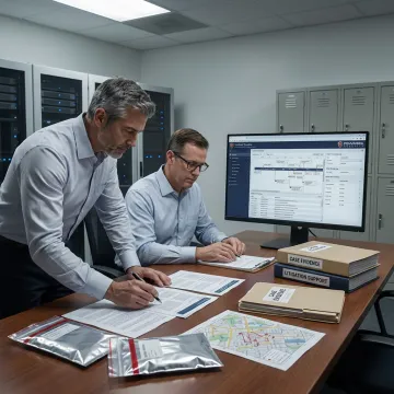 Forensic consultants preparing expert witness reports